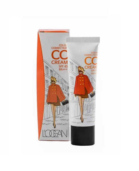 Locean Color Correction CC Cream Тональний крем, що підлаштовується під колір шкіри SPF45 15594 фото