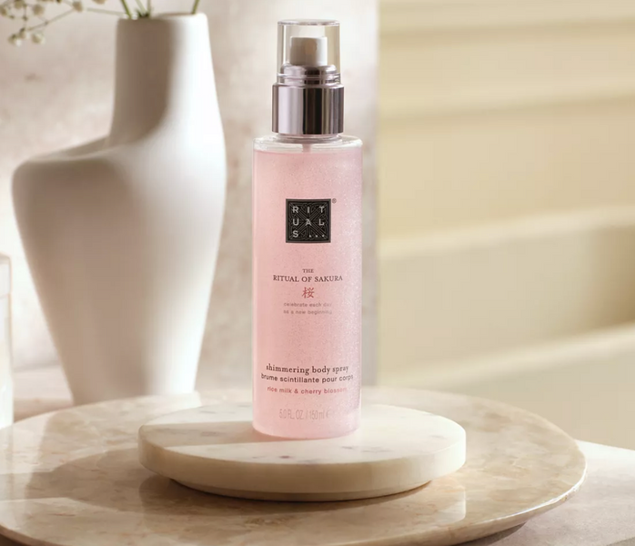Спрей для тіла з шимером The Ritual of Sakura Shimmering Body Spray 150 мл 15499 фото
