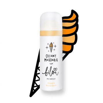 Міні-пінка для душу Bilou Creamy Mandarin 50 мл 0506 фото