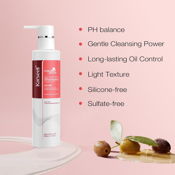 Шампунь для об'єма Maca Essence Volume Shampoo від бренда Karseell. 200 мл 15618 фото