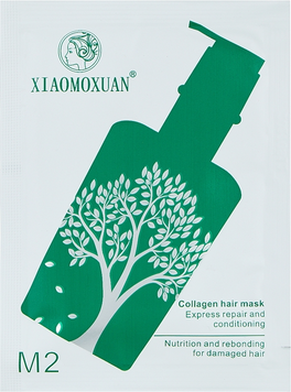 Маска - бальзам з колагеном для живлення і відновлення волосся Xiaomoxuan New Collagen, 550мл 12515 фото