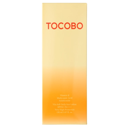 TOCOBO Vita Soft Daily Sun Lotion 150ml Легкий щоденний сонцезахисний лосьйон для обличчя та тіла з вітаміном Е 150 мл 12518 фото