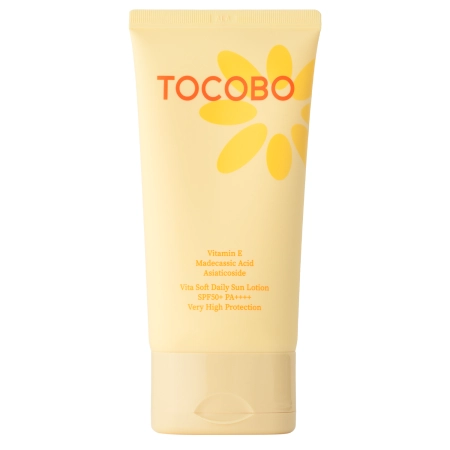 TOCOBO Vita Soft Daily Sun Lotion 150ml Легкий щоденний сонцезахисний лосьйон для обличчя та тіла з вітаміном Е 150 мл 12518 фото